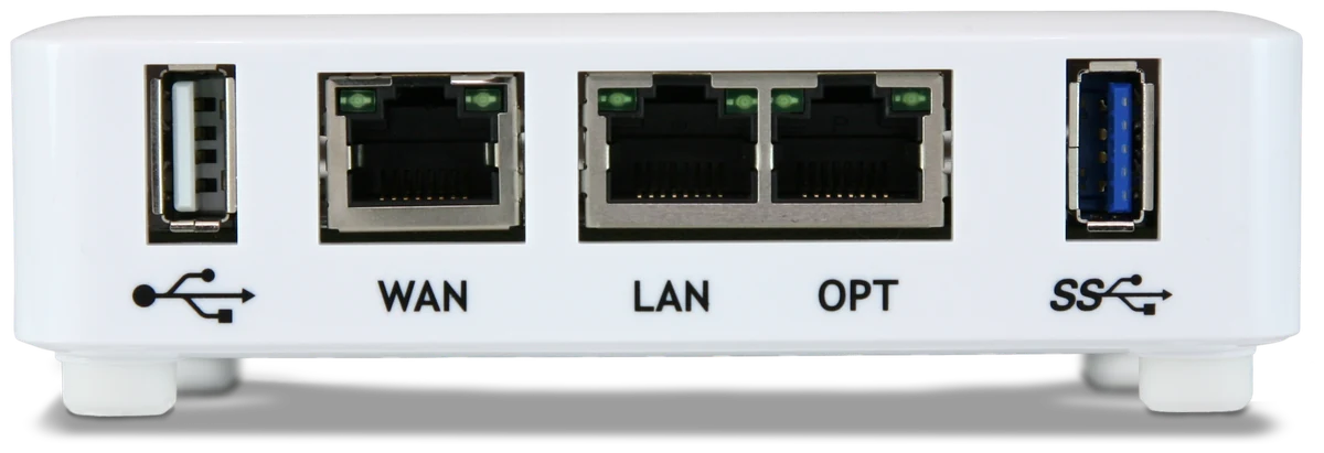 Netgate 1100 front ports