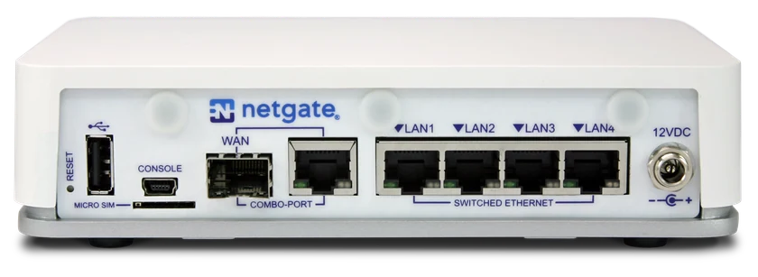 Netgate 2100 MAX rear