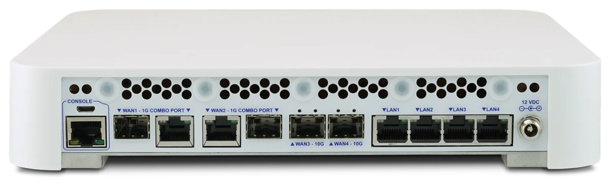 Netgate 6100 rear ports
